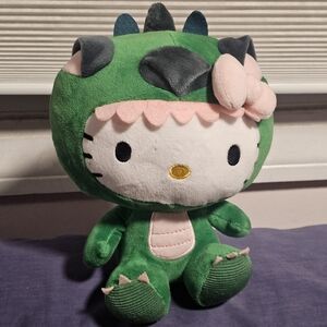 Hello Kitty in Dinosaur Costume Sanrio Plush